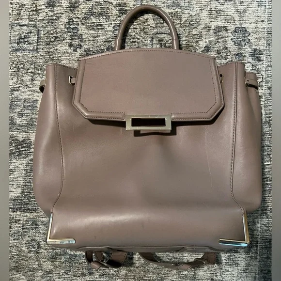 Alexander Wang Backpack Sand Alexander Wang Lambskin Medium Attica Backpack White 1837879  main image 3